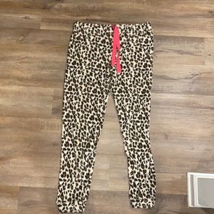 Bobbi and brooks cheetah sleep fuzzy pants
